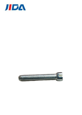 細長かったヘッドのあたりのM3 X 16mmは青く白い亜鉛を小ネジ