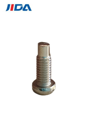 六角頭の肩ボルトM3.5x10を小ネジめっきされたフィリップスにニッケルを被せなさい
